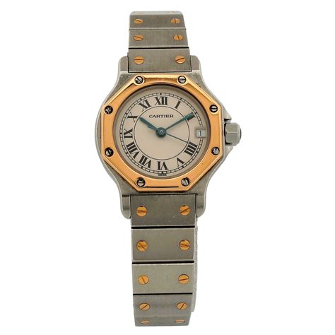 cartier santos octagon replica|cartier santos octagon watch price.